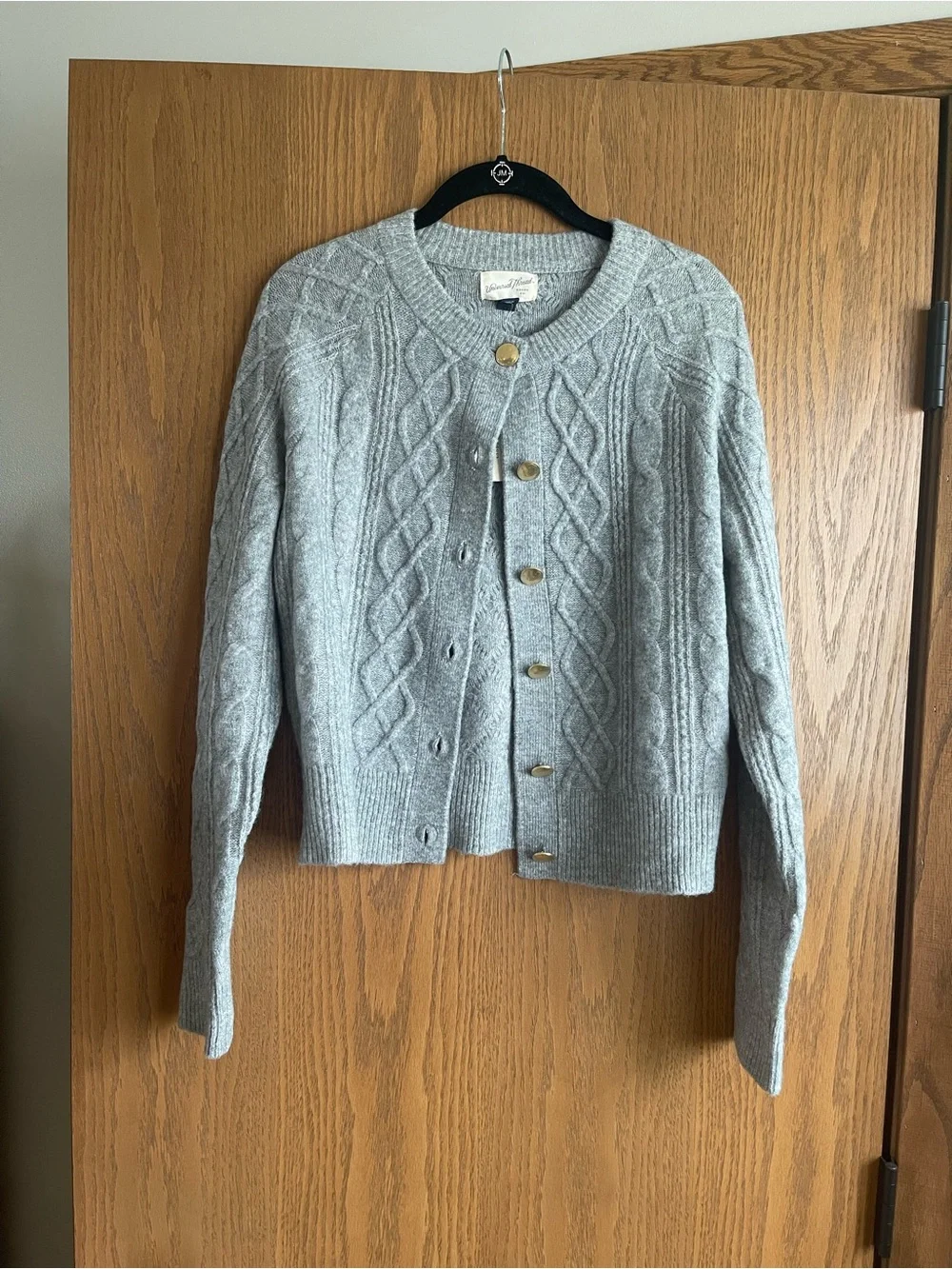 Universal Thread Cashmere-Like Cable Stitch Cardigan